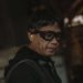 SafeStyle Converts Matte Graphite Red Frame Clear Lens - Lifestyle