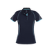 Biz Collection Women's Razor Polo - Navy/Sky