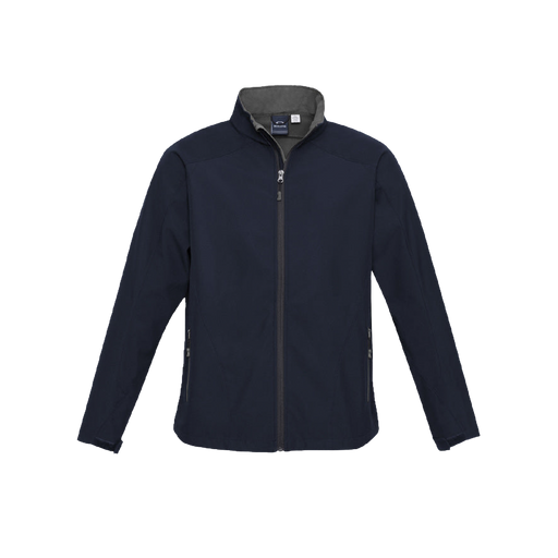Biz Collection Men's Geneva Jacket - Navy/Graphite