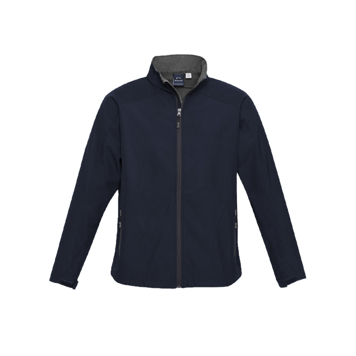 Biz Collection Men's Geneva Jacket - Navy/Graphite