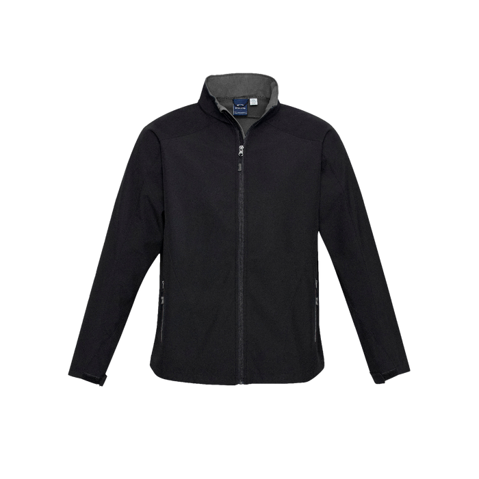 Biz Collection Men's Geneva Jacket - Black/Graphite