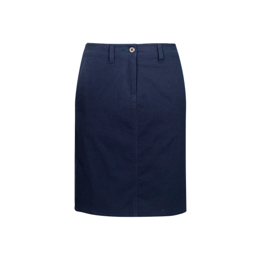 Biz Collection Women's Lawson Chino Skirt - Navy