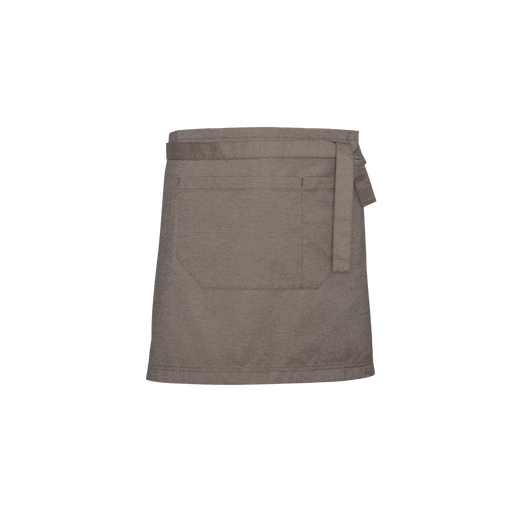 Biz Collection Unisex Urban 1/2 Waist Apron - Natural