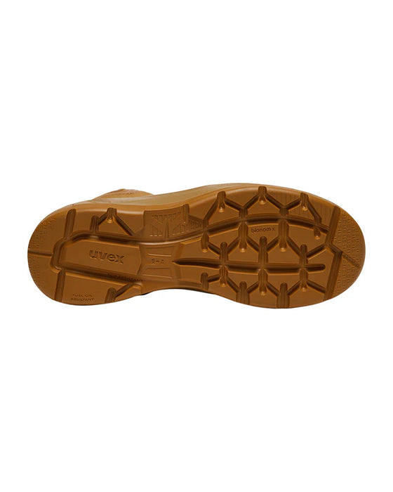 UVEX 3 X-Flow 65428 Zip Side Safety Boot – Heat Resistant Composite Toe | Work Boots AU
