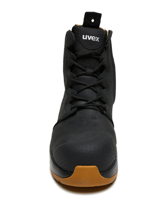 UVEX 3 X-Flow 65428 Zip Side Safety Boot – Heat Resistant Composite Toe | Work Boots AU