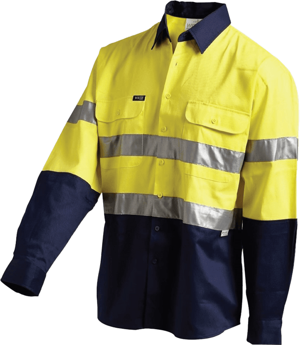 Workit hi-vis taped shirt