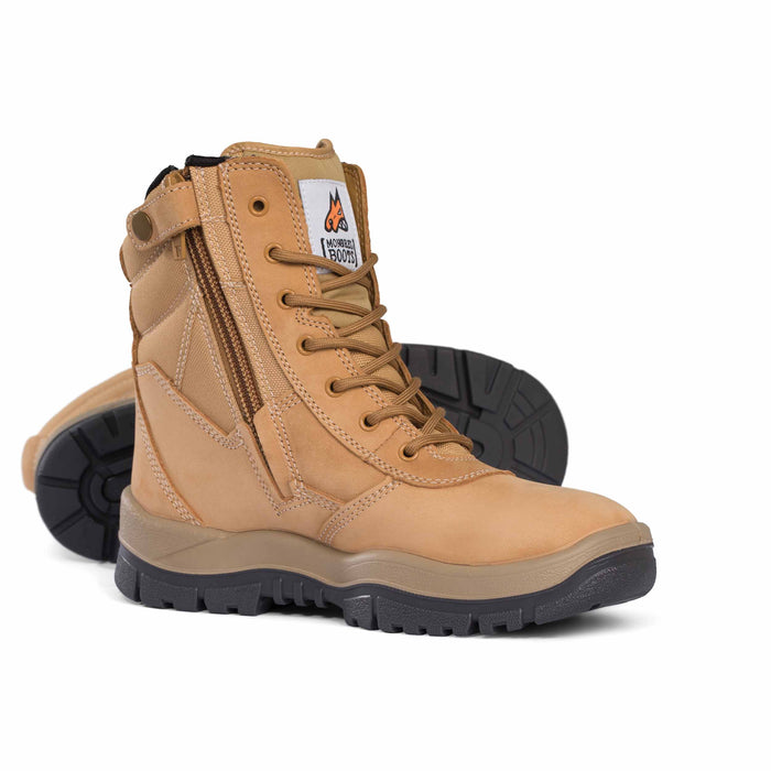 Mongrel 951 Non-Safety High Leg Zipsider Boot Wheat