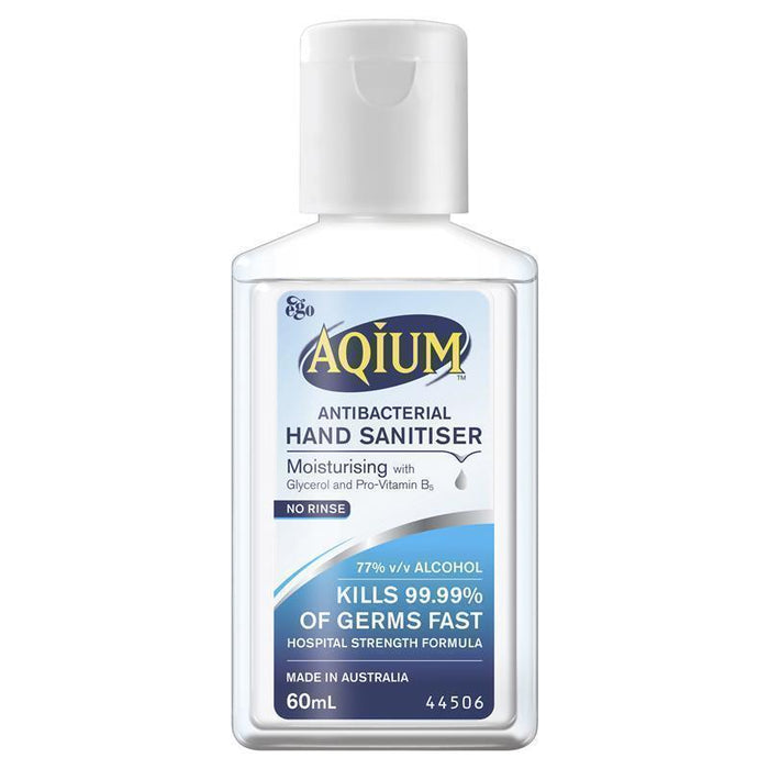 Aqium Anti-bacterial Hand Sanitiser 60mL