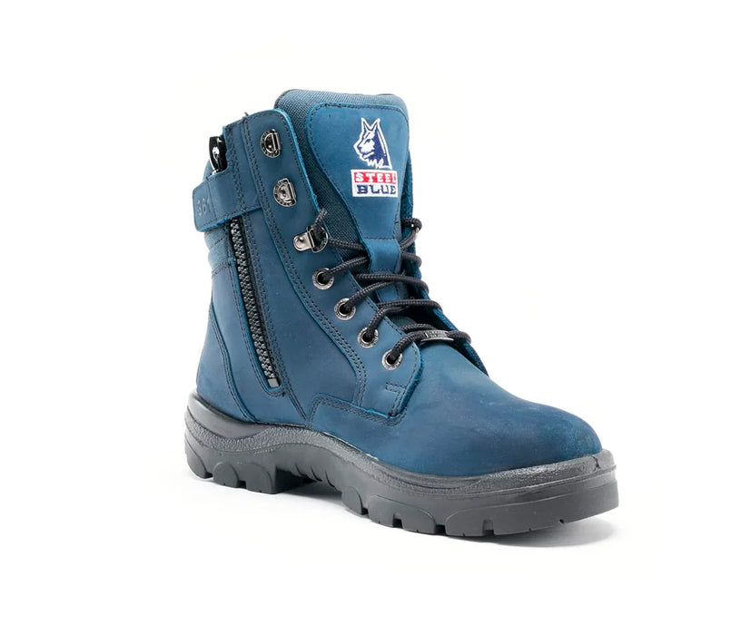 Steel Blue Southern Cross® Zip Blue Work Boot 312361