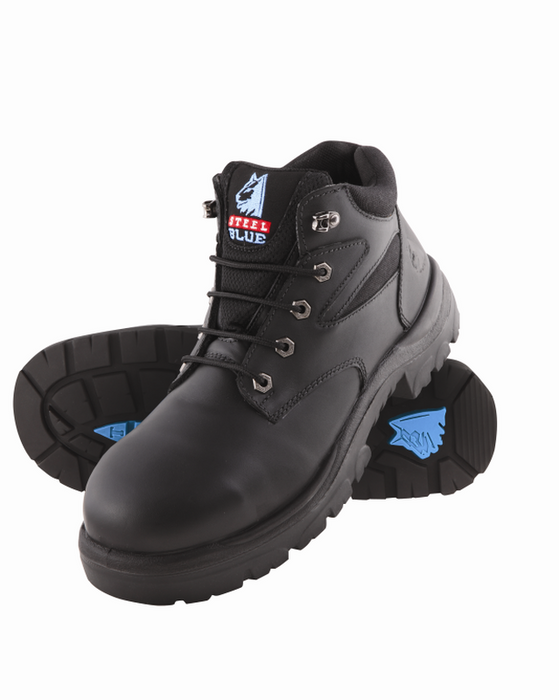 Steel Blue Whyalla Lace-Up Safety Boot 312108 – 95mm | Work Boots Australia