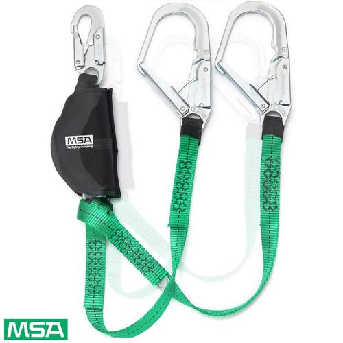 MSA V-Series™ Adjustable Webbing Lanyard – Snaphook or Steel Scaffold Hook