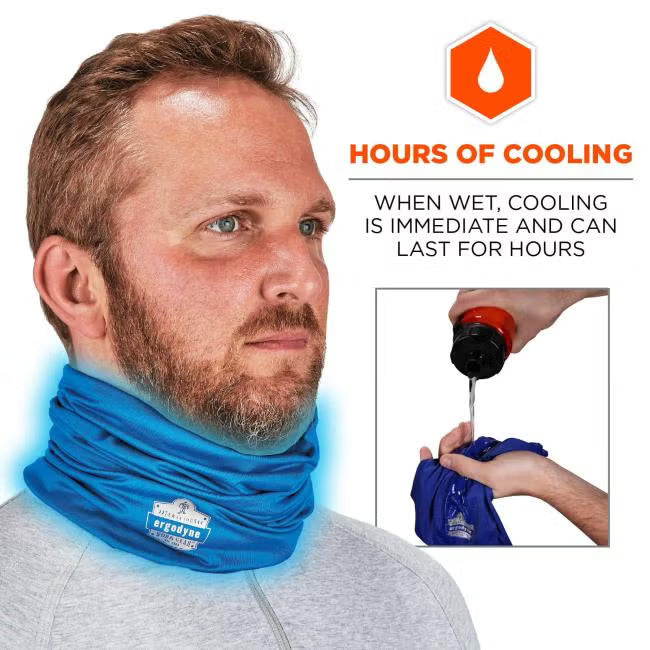 Cooling Neck Gaiter - Performance Knit - Hi Vis Orange