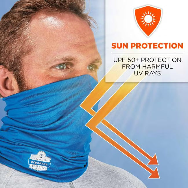 Cooling Neck Gaiter - Performance Knit - Hi Vis Orange