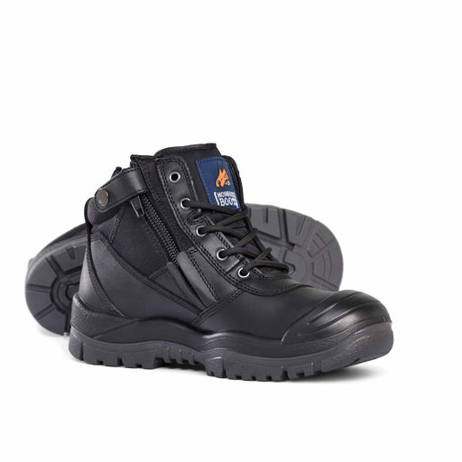 Mongrel 461 Zipsider Boot w/ Scuff Cap