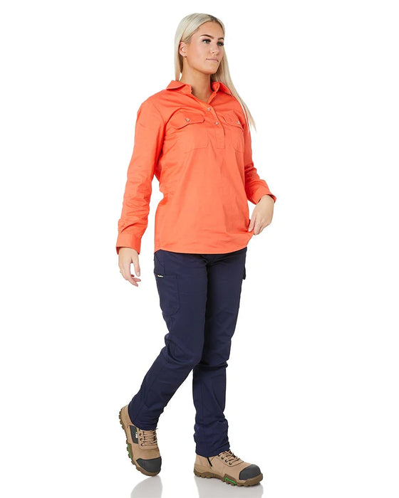 King Gee Ladies Basic Stretch Pants - Navy