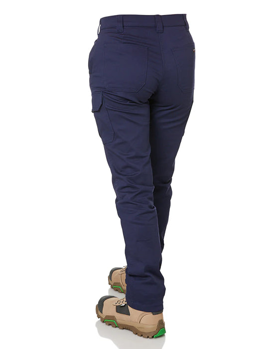 King Gee Ladies Basic Stretch Pants - Navy