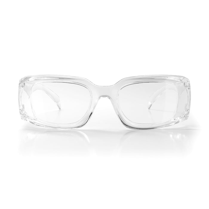 SafeStyle Auras Clear Frame Clear Lens - Front View