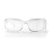 SafeStyle Auras Clear Frame Clear Lens - Front View