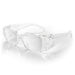 SafeStyle Auras Clear Frame Clear Lens - Angle View