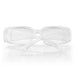 SafeStyle Auras Clear Frame Clear Lens - Back View
