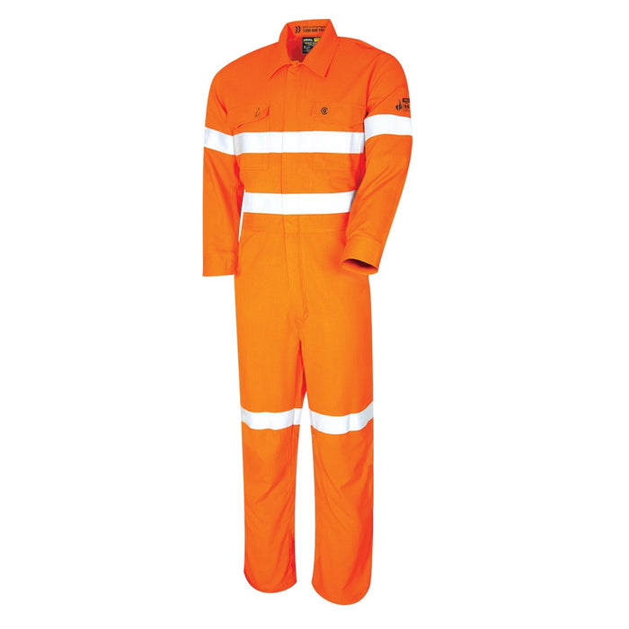 Regular Weight PPE2 Coverall With Loxy FR Reflective Tape - Orange
