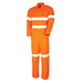 Regular Weight PPE2 Coverall With Loxy FR Reflective Tape - Orange