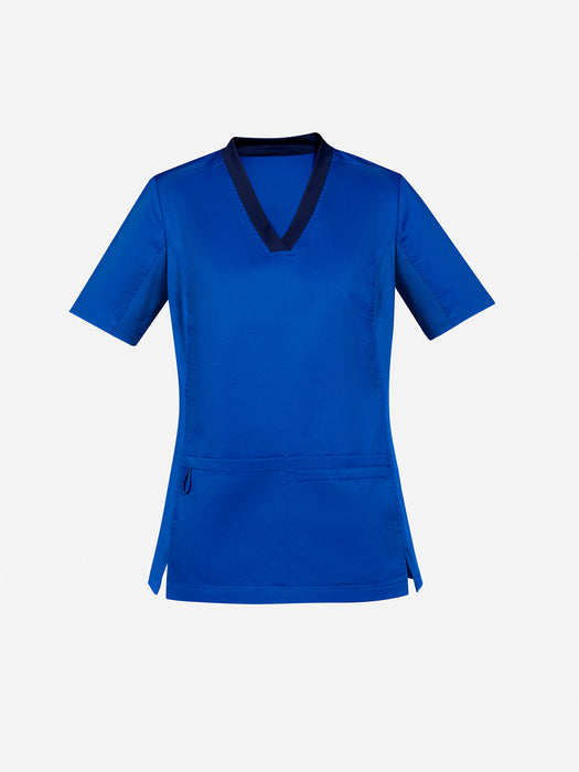 Biz Care Riley Women's V-Neck Scrub Top (CST043LS)