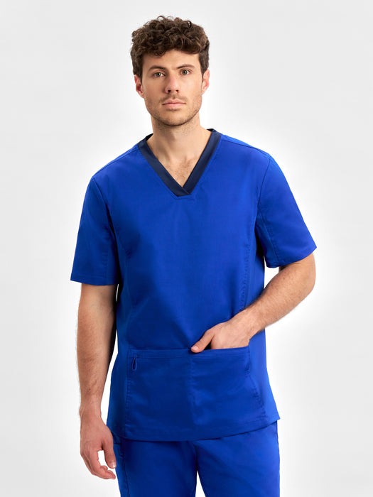 Biz Care Riley Men's V-Neck Scrub Top (CST043MS)