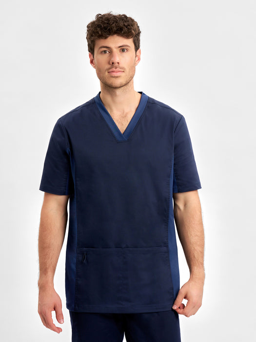 Biz Care Riley Men's V-Neck Scrub Top (CST043MS)