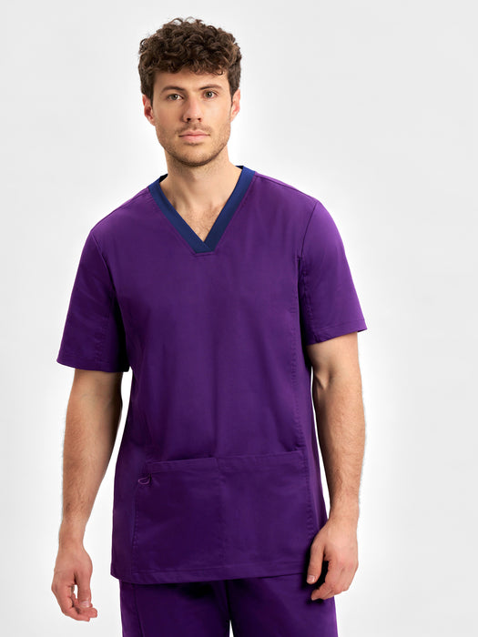 Biz Care Riley Men's V-Neck Scrub Top (CST043MS)