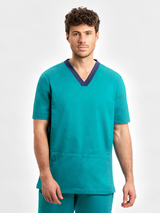 Biz Care Riley Men's V-Neck Scrub Top (CST043MS)