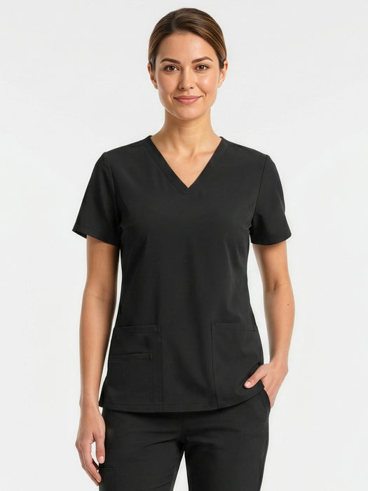 Biz Care Tokyo Women's V-Neck Scrub Top (CST141LS)