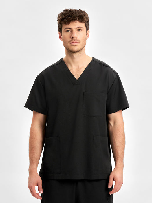 Biz Care Pulse Unisex V-Neck Scrub Top (CU544US)