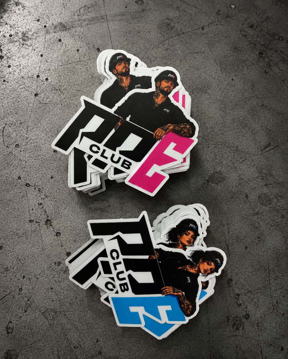 PPE CLUB MALE TRADIE STICKER