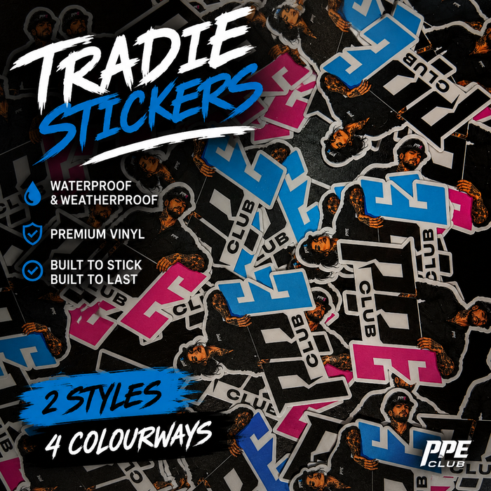 PPE CLUB MALE TRADIE STICKER