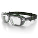 SafeStyle Converts Clear Green Frame Clear Lens - Strap View 1