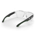 SafeStyle Converts Clear Green Frame Clear Lens - Gasket Out