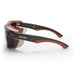 SafeStyle Converts Matte Graphite Red Frame Grey Polarised Lens - Side View