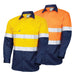 TRu Workwear DS2166T1 Lightweight Vented Long Sleeve Hi-Vis Drill Shirt with Reflective Tape