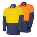 TRu Workwear DS2169 Ripstop Cotton Long Sleeve Vented Hi-Vis Shirt