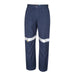 Tru Womens Midweight Cotton Cargo Trousers with Reflective Tape