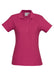 Biz Collection Women's Crew Polo - Fuchsia