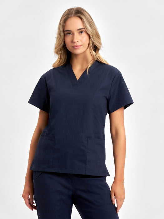 Biz Care Women's Classic Scrubs Top (H10622)