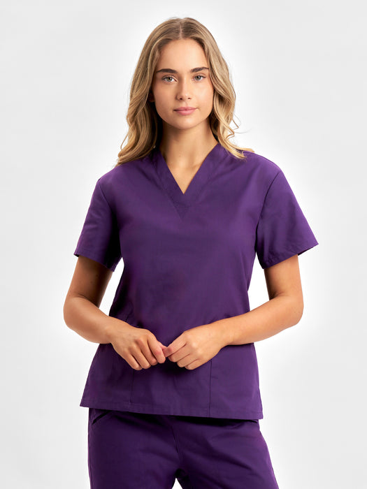 Biz Care Women's Classic Scrubs Top (H10622)