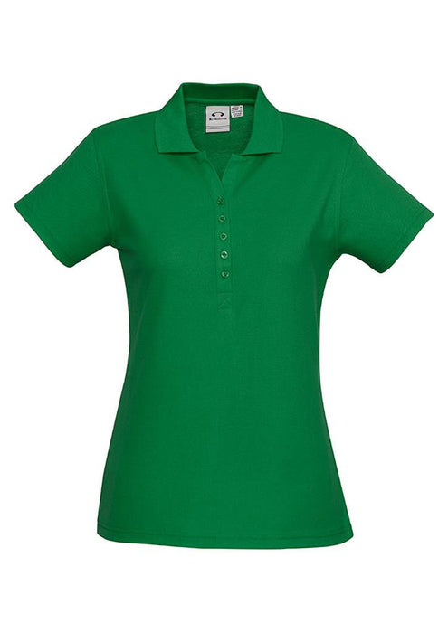 Biz Collection Women's Crew Polo - Kelly Green