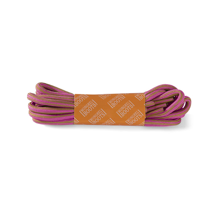 Mongrel Boot Laces Pink