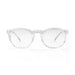 SafeStyle Lites Round Clear Frame Clear Lens - Front