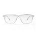 SafeStyle Lites Square Clear Frame Clear Lens - Front