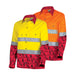 Tru Womens Lightweight MATES Vented Hi-Vis Drill Shirt with Reflective Tape