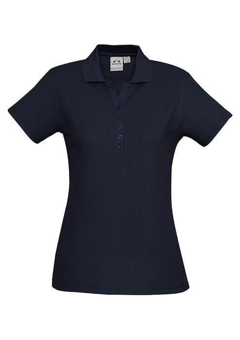 Biz Collection Women's Crew Polo - Navy
